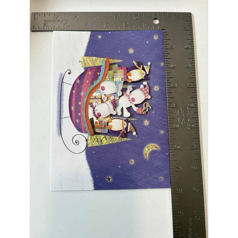 Lot of 17 Paper Magic Group Christmas Greeting‎ Cards With Envelopes Polar Bears